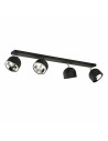 Reflektor sufitowy 4 punktowy z żarówkami Altea czarny TK Lighting