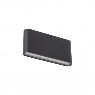Kinkiet ogrodowy na elewację Arwena LED IP54 3000K 17,5cm czarny TK Lighting