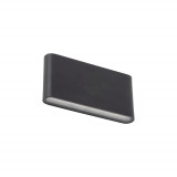 Kinkiet ogrodowy na elewację Arwena LED IP54 3000K 17,5cm czarny TK Lighting