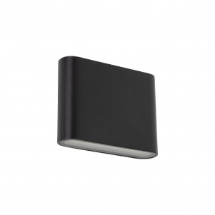 Kinkiet ogrodowy na elewację Arwena LED IP54 3000K 11,5cm czarny TK Lighting