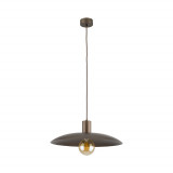 Lampa wisząca retro Astra Brown 41cm brązowa TK Lighting