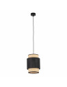 Lampa wisząca Boho New 20cm czarny / rattan TK Lighting