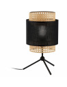Lampa stołowa Boho New czarny / rattan TK Lighting