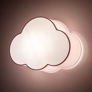 Plafon dziecięcy chmurka Cloud 43cm różowy TK Lighting