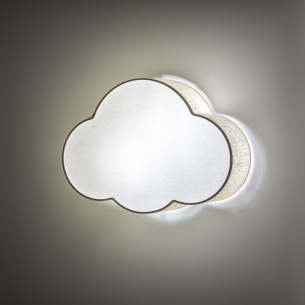 Plafon dziecięcy chmurka Cloud 43cm lniany TK Lighting