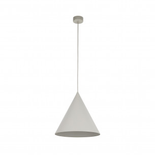 Lampa wisząca stożek Cono Beige 32cm beżowa TK Lighting