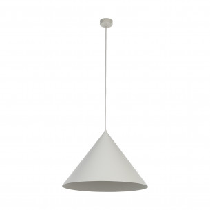 Lampa wisząca stożek Cono Beige 50cm beżowa TK Lighting