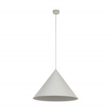 Lampa wisząca stożek Cono Beige 50cm beżowa TK Lighting