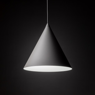 Lampa wisząca stożek Cono Beige 25cm beżowa TK Lighting