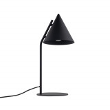 Lampa na stolik nocny stożek Cono Black czarna TK Lighting