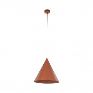 Lampa wisząca stożek Cono Brick 32cm ceglana TK Lighting