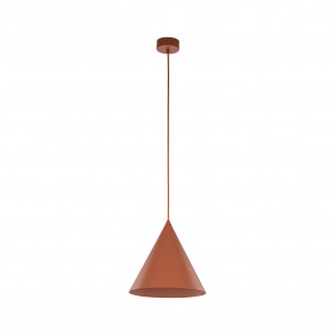 Lampa wisząca stożek Cono Brick 25cm ceglana TK Lighting