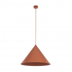 Lampa wisząca stożek Cono Brick 50cm ceglana TK Lighting