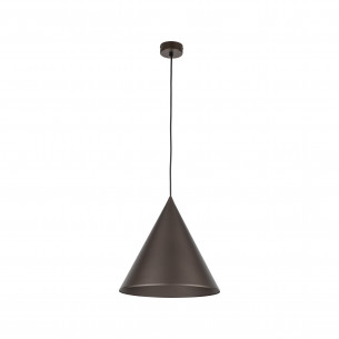 Lampa wisząca stożek Cono Brown 32cm brązowa TK Lighting