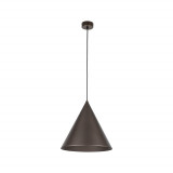 Lampa wisząca stożek Cono Brown 32cm brązowa TK Lighting