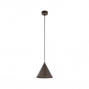 Lampa wisząca stożek Cono Brown 19cm brązowa TK Lighting