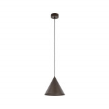 Lampa wisząca stożek Cono Brown 19cm brązowa TK Lighting