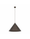 Lampa wisząca stożek Cono Brown 50cm brązowa TK Lighting