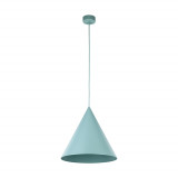 Lampa wisząca stożek Cono Mint 32cm miętowa TK Lighting