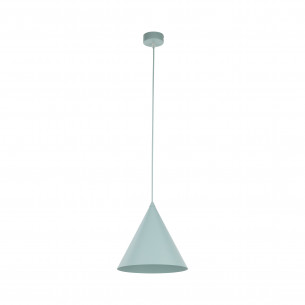 Lampa wisząca stożek Cono Mint 25cm miętowa TK Lighting