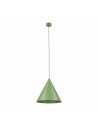 Lampa wisząca stożek Cono Peapod 32cm zielona TK Lighting