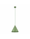 Lampa wisząca stożek Cono Peapod 25cm zielona TK Lighting