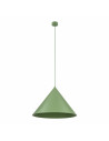 Lampa wisząca stożek Cono Peapod 50cm zielona TK Lighting