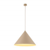 Lampa wisząca stożek Cono Sabia 50cm beżowa TK Lighting
