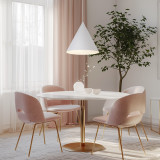 Lampa wisząca stożek Cono White 32cm biała TK Lighting