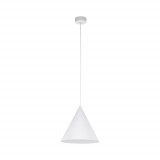 Lampa wisząca stożek Cono White 25cm biała TK Lighting