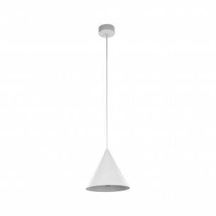 Lampa wisząca stożek Cono White 19cm biała TK Lighting