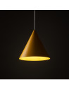 Lampa wisząca stożek Cono Yellow 25cm żółta TK Lighting