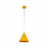 Lampa wisząca stożek Cono Yellow 19cm żółta TK Lighting