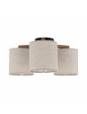 Lampa sufitowa 3 punktowa Deva len TK Lighting