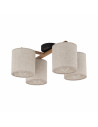 Lampa sufitowa 4 punktowa Deva len TK Lighting