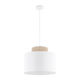 Lampa wisząca boho Duo 38cm juta / biały TK Lighting