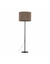 Lampa podłogowa z abażurem Earth 50cm brązowy / czarny TK Lighting