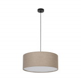 Lampa wisząca z abażurem Earth 50cm juta TK Lighting