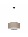 Lampa wisząca z abażurem Earth 50cm juta TK Lighting