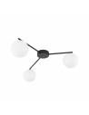 Plafon 3 szklane kule białe Elton 56,5cm TK Lighting