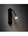 Kinkiet z włącznikiem Enzo Long czarno-złoty TK Lighting