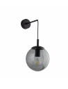 Kinkiet wiszący szklana kula Esme grafitowy / czarny TK Lighting