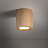 Lampa spot drewniana Eve 8cm buk TK Lighting