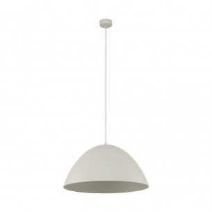 Lampa wisząca metalowa Faro 50cm beżowa TK Lighting