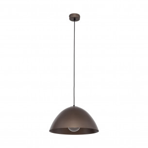 Lampa wisząca metalowa Faro 34cm brązowa TK Lighting