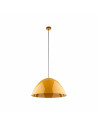 Lampa wisząca metalowa Faro Ochra 50cm żółta TK Lighting