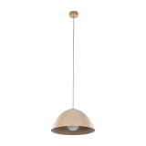 Lampa wisząca metalowa Faro Sabia 34cm beżowa TK Lighting