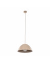 Lampa wisząca metalowa Faro Sabia 34cm beżowa TK Lighting