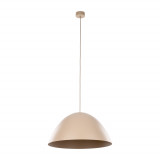 Lampa wisząca metalowa Faro Sabia 50cm beżowa TK Lighting