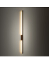 Kinkiet pionowy Flash LED 3000K 108cm czarny / orzech TK Lighting